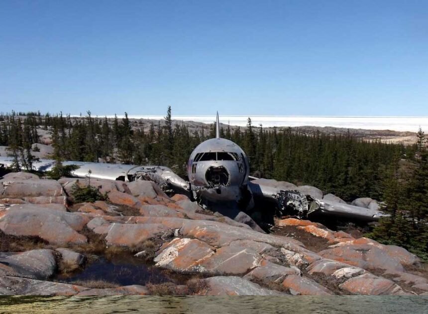 Fighter Plane Crash During World War